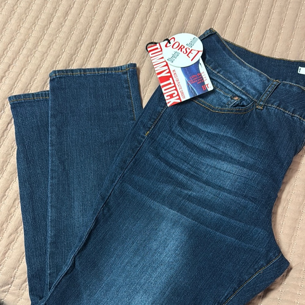 Tiffany Designs Blue Jeggings with Stretch and Modern Fit